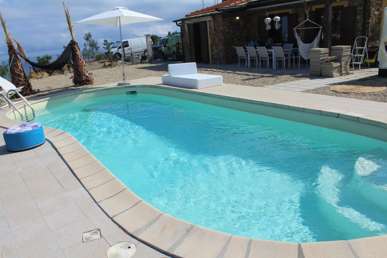Villa Clicla - Pool, Sea,Hommock Swing And Laziness Imperia Extérieur photo